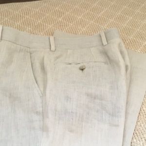 John Varvatos Boy's Linen Dress Pants